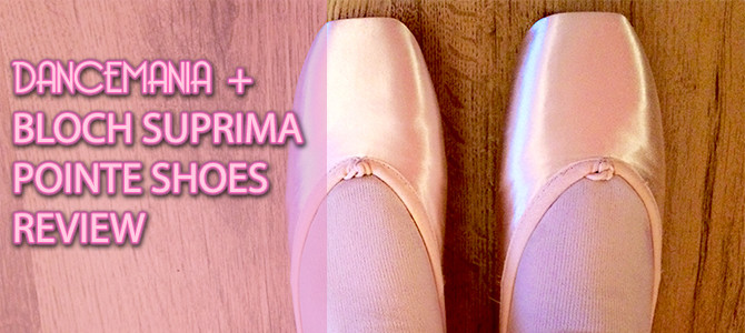 dancemania review – Bloch Suprima Pointe Ballet Shoes and Mirella Whisper Pointe Shoes