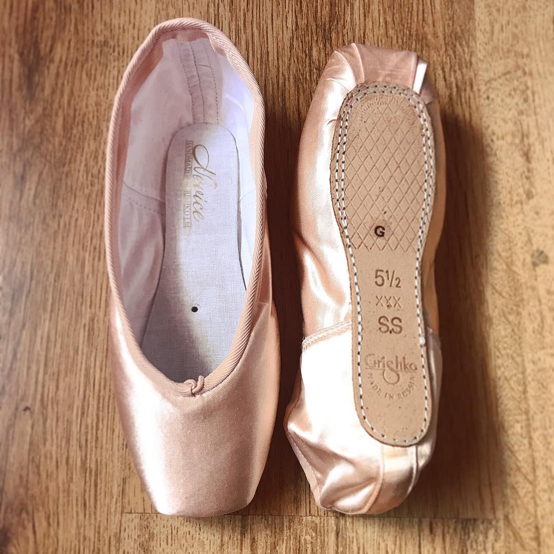 grishko pointe shoe sizing