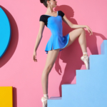 royal blue DA1946M skirt 10 grishko contrasts nikolay contrats collection dancewear ballet