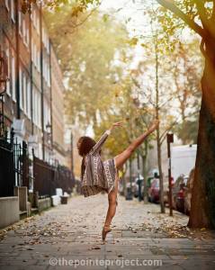 ballet photoshoot ballerina en pointe in london by pete bartlett similar to the ballerina project